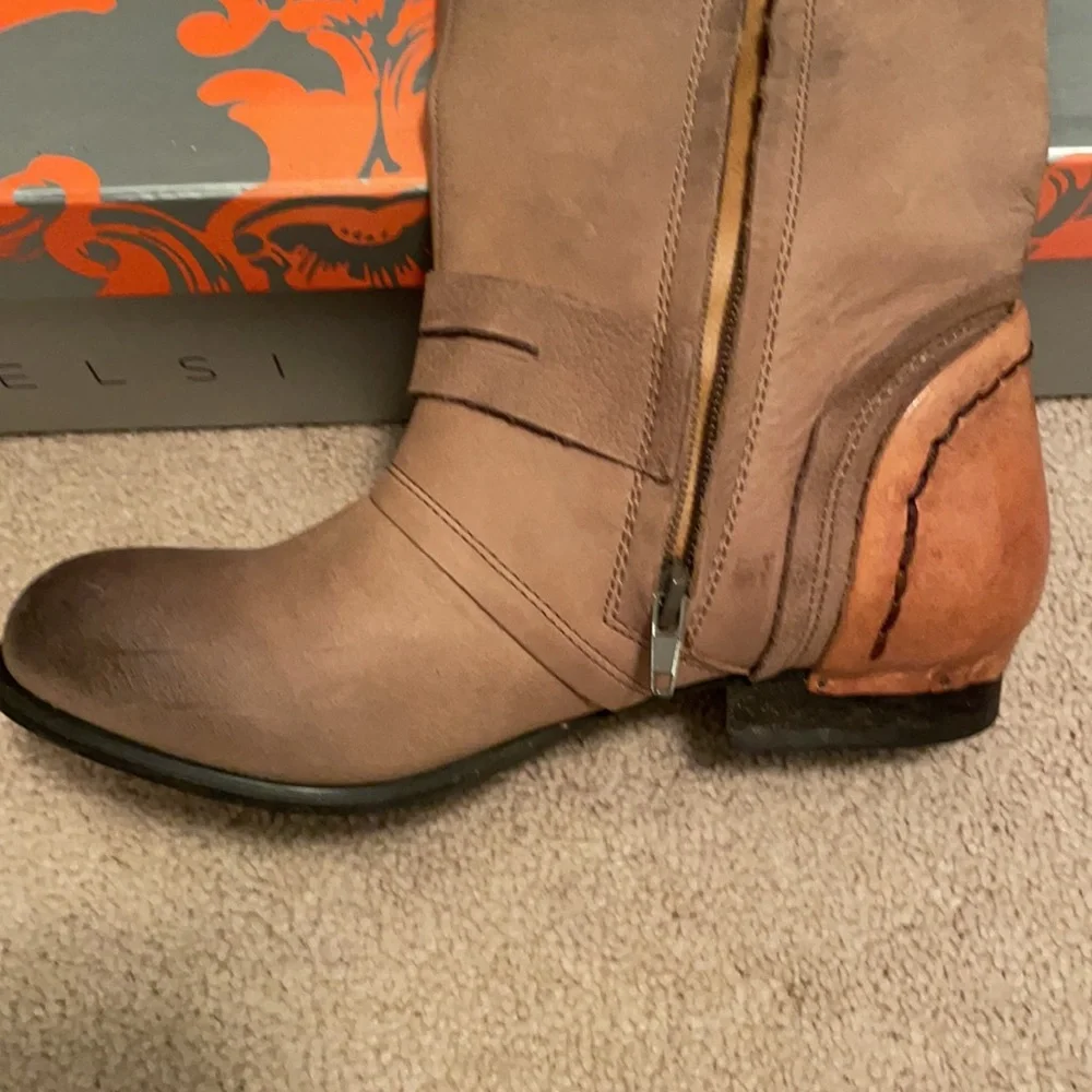 Kelsi Dagger Jayna Leather Riding Boots. Size 6. EUC - Picture 6 of 8